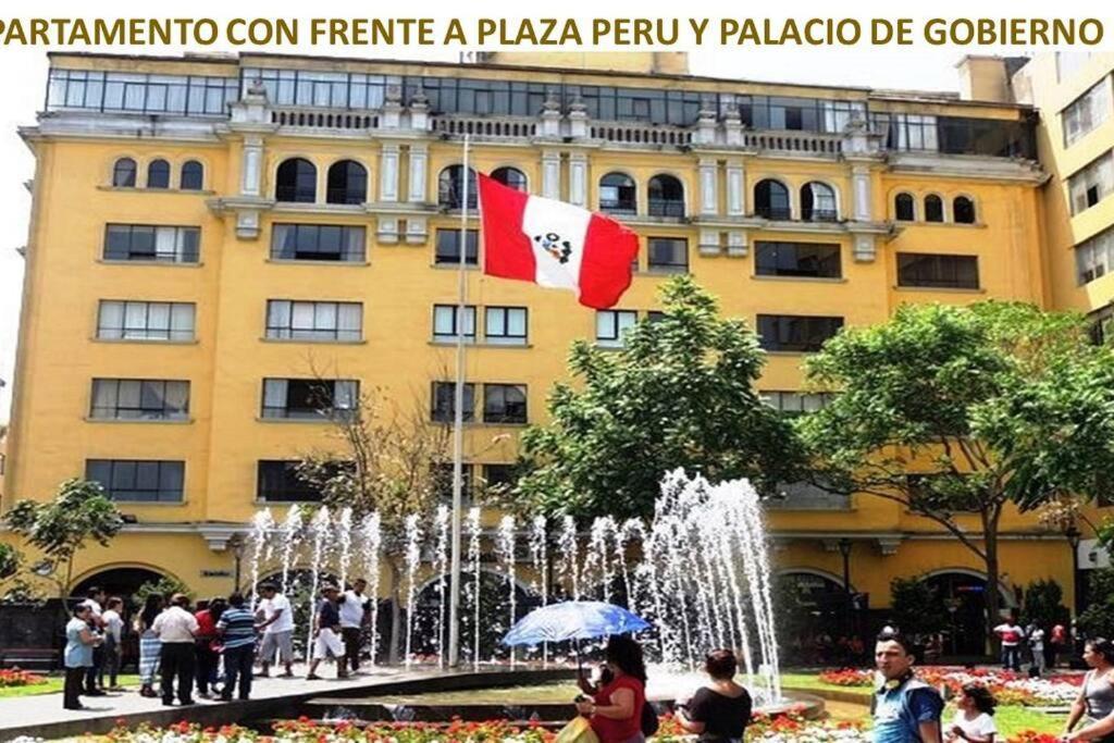 利马Apartamento Frente Al Palacio Gobierno公寓 外观 照片